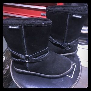 BEAR PAW UGGS! Black 8 excellent